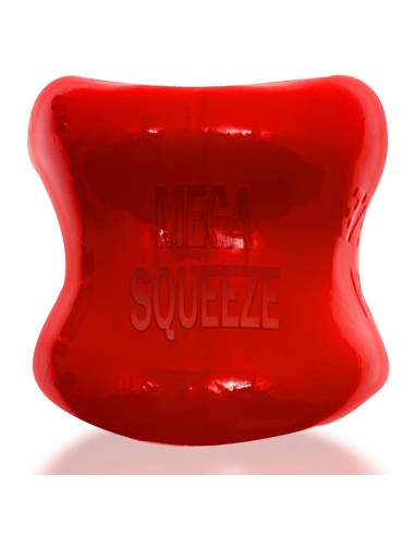 Ballstretcher Mega Squeeze 30 mm - Hauteur 50 mm Rouge