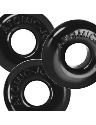 Lot de 3 Cokrings Ringer Max 20 mm Noirs