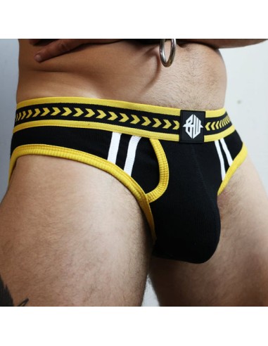Slip Daddy's Favorite Noir-Jaune