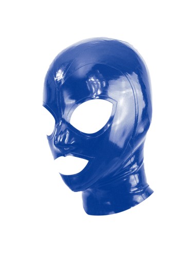 Cagoule en Latex Texie Bleu