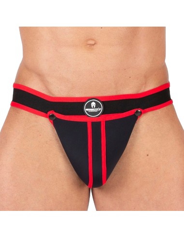 Jockstrap Shell Noir-Rouge