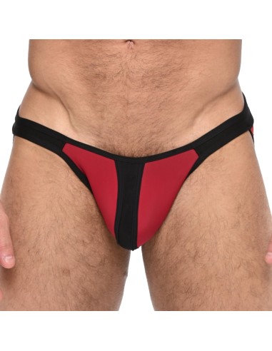Jockstrap Troy Bordeaux-Noir