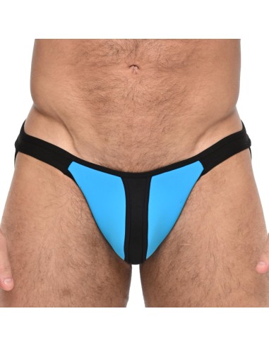 Jockstrap Troy Bleu-Noir