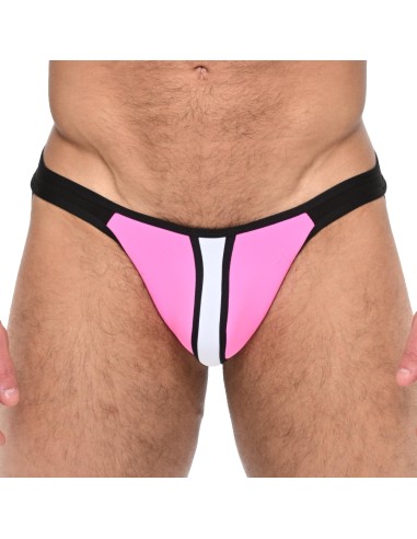 Jockstrap Troy Rose-Noir