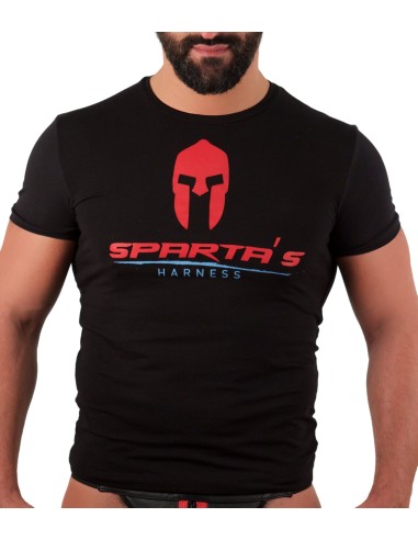 T-shirt Sparta's Harness Noir