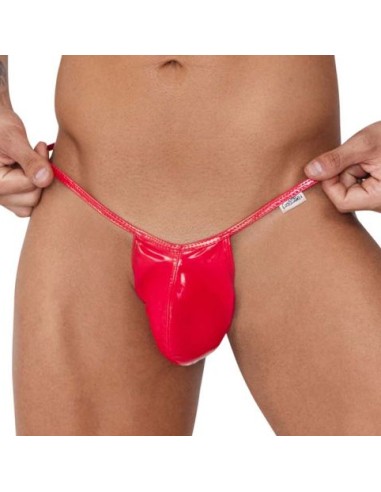 String Effet Mouillé BENTEN Rouge