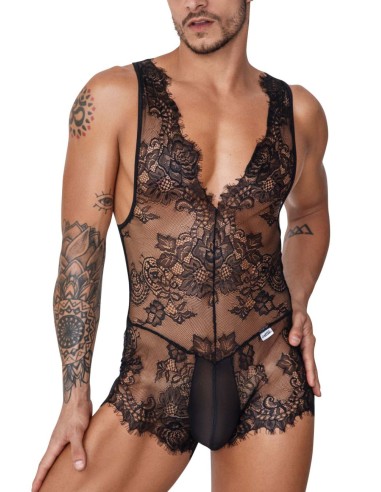 Body Dentelle Dos Nu Psyché Noir