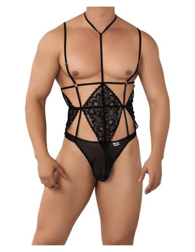 Body Dentelle Flora Noir
