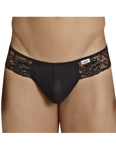 String Dentelle Teolt Noir