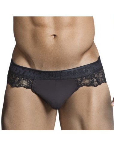 String Dentelle Bes Noir