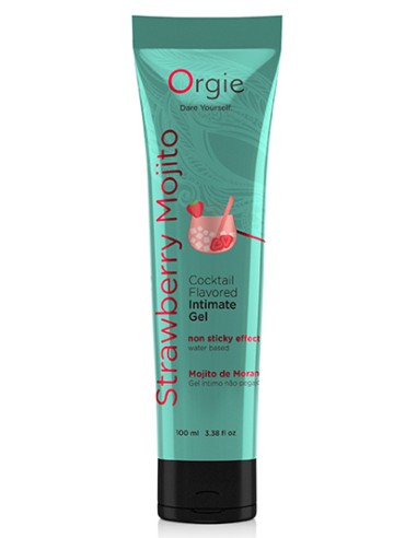 Lubrifiant Aromatisé Cocktail Mojito Fraise 100ml