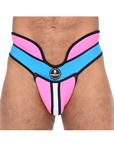 Slip Néoprène Apollo Rose-Bleu