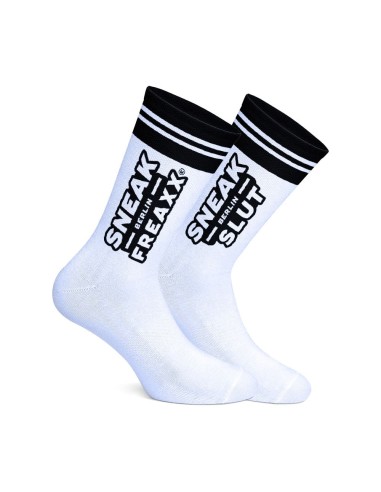 Chaussettes Sneak Slut Blanc-Noir