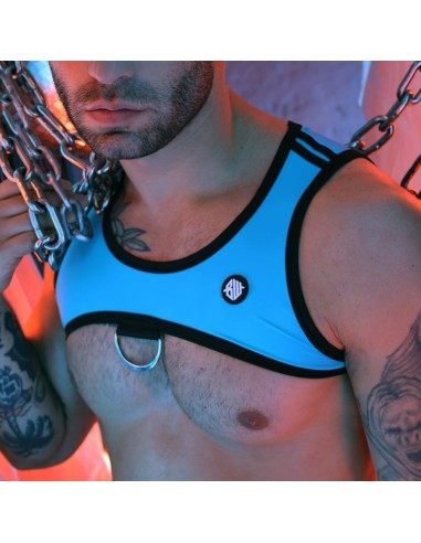 Harnais court Tank Futura Bleu Neon