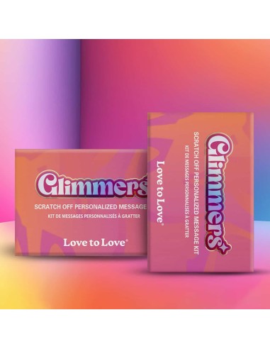 Kit de 30 Cartes à Gratter Personnalisables Glimmers
