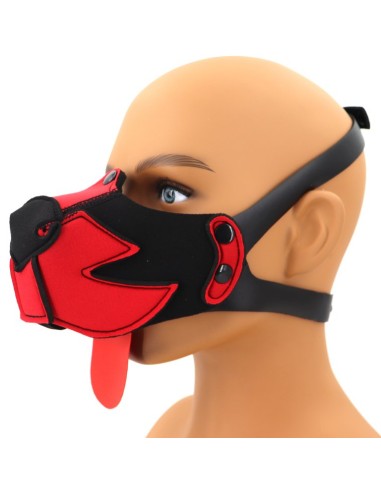 Museau Puppy Muz Noir-Rouge