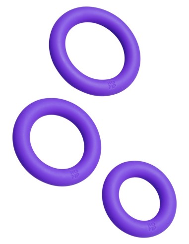 Lot de 3 Cockrings Remix Trio Violet