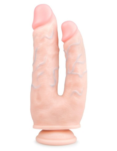 Dougle gode avec ventouse 17 x 4.5cm Chair