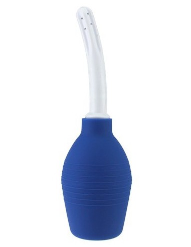 Poire de lavement Douche Anale Bleue 2 - Insertion 12 x 2cm