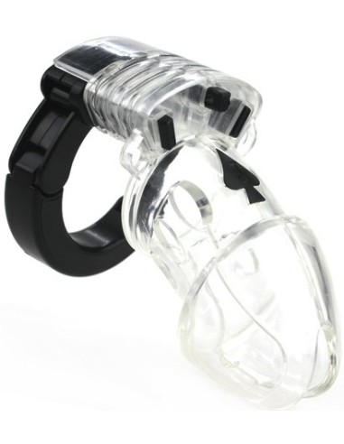 Cage de chasteté ajustable 10 x 3.5cm Transparente
