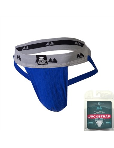Jockstrap Original Waist 2 Band Bleu