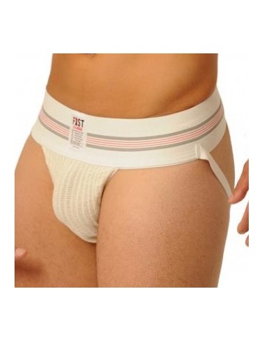 Jockstrap Fist Large Bande Blanc