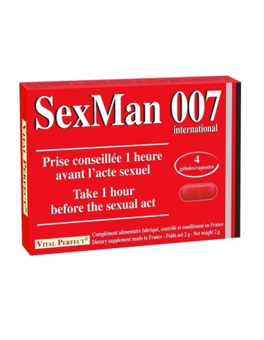 Stimulant SexMan 007 4 gélules