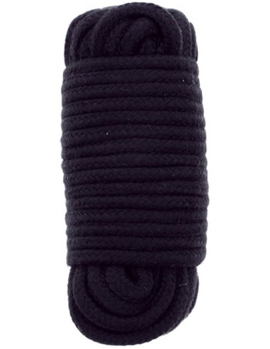 Corde Bondage Fine 10 m Noir