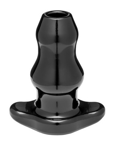 Double Tunnel Plug Noir Medium 9.5 x5.2 cm 
