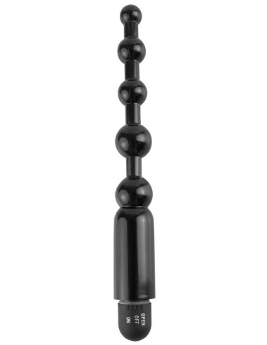 Mini Beads Balls Vibrant 12 x 2.5 cm Noir