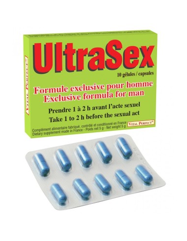 Stimulant Ultra Sex 10 gélules