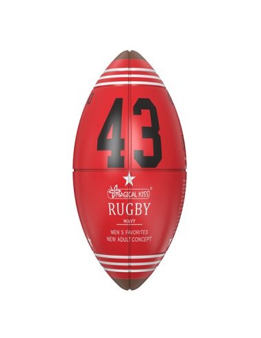 Oeuf de masturbation Rugby Ball Wavy