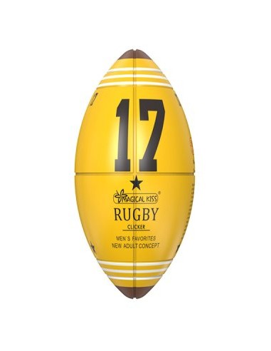 Oeuf de masturbation Rugby Ball Clicker