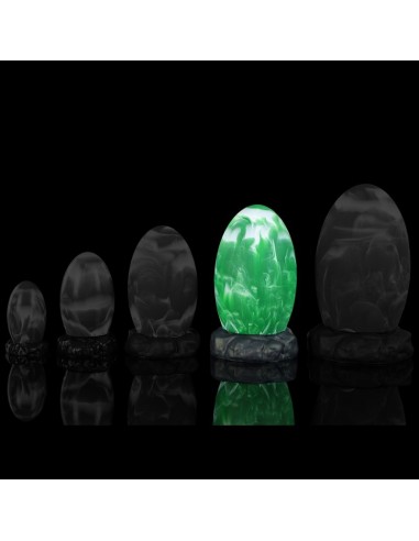 Plug Emerald Egg XL 15 x 10.5cm