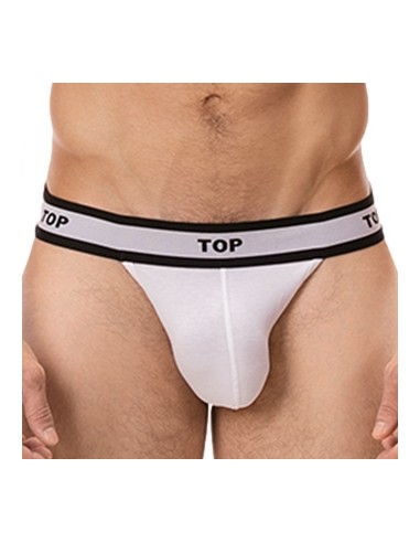 Jockstrap Top Blanc