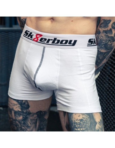 Boxer long Sk8erboy Blanc