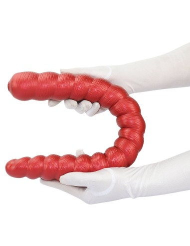 Double Gode Narvax 52 x 5.2cm Rouge