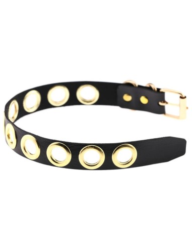 Collier Cirgoth Noir et Doré