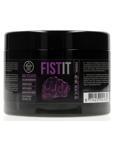 Crème relaxante Anal Relaxer 500 ml - Pot noir