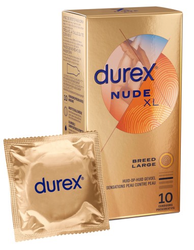 Préservatifs Durex Nude XL x10