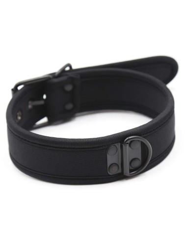 Collier en néoprène Noir