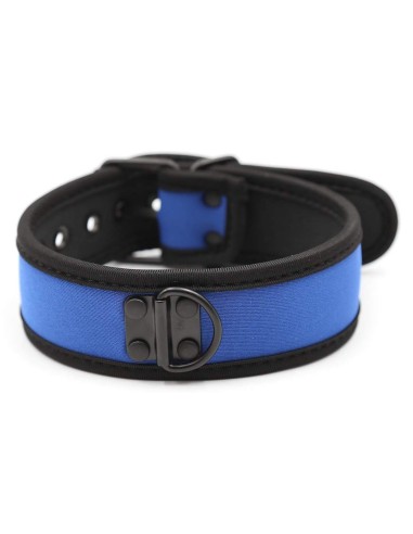 Collier en néoprène Bleu