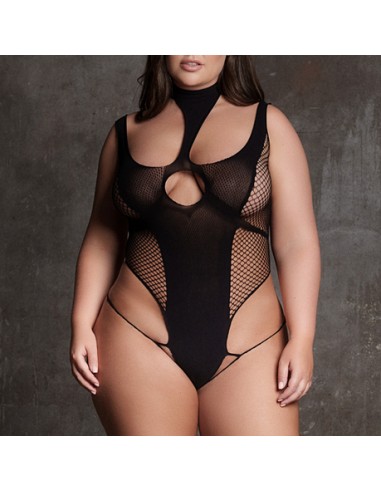 Body String Échancré Grande Taille Cyllene Noir