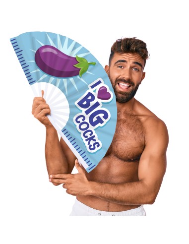 Éventail I Love Big Cocks 64cm