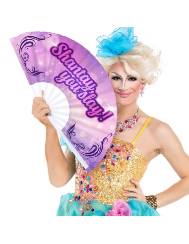 Éventail Shantay, You Slay ! 64cm