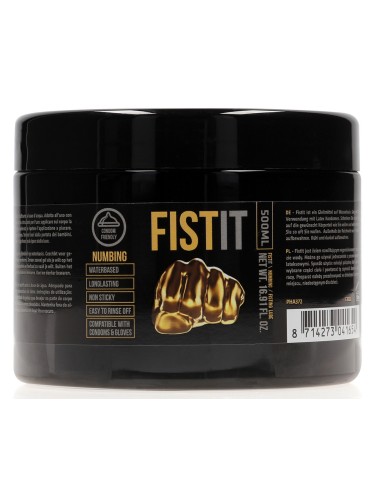 Lubrifiant relaxant Fst it Numbing 500 ml - Pot noir