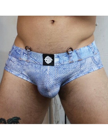 Slip Jock Stonewall Wahs Denim clair