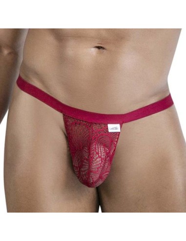 String en dentelle Bachos Bordeaux