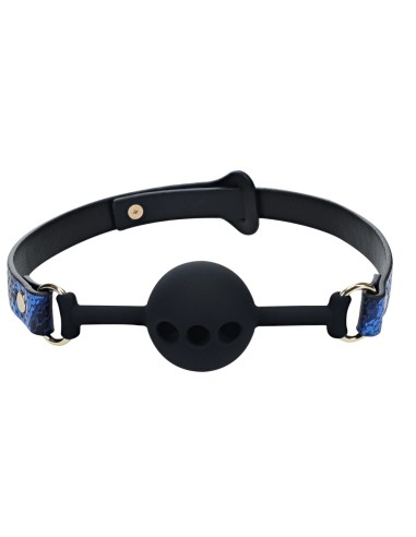 Bâillon-Boule Florence 41mm Bleu