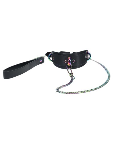 Collier-Laisse Venise Noir